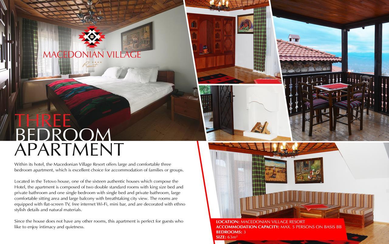Macedonian Village Hotel & Resort Skopje Exteriér fotografie